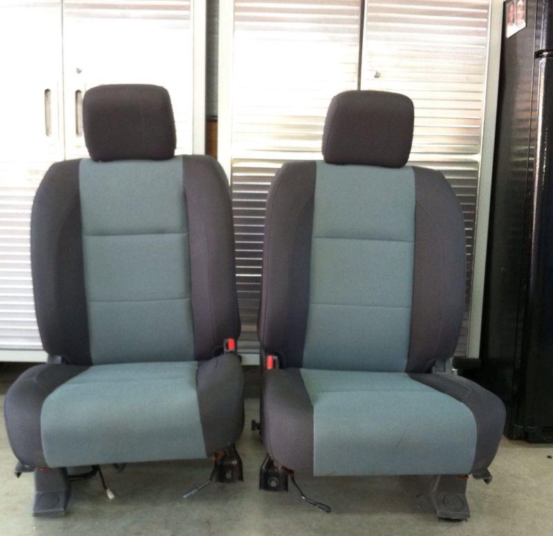 Nissan titan 2004-2008 seats *complete set* for crew cab