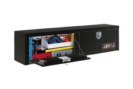 551982 jobox 65in topside (standard capacity) - black  (65l x 16.562h x 13.5w)