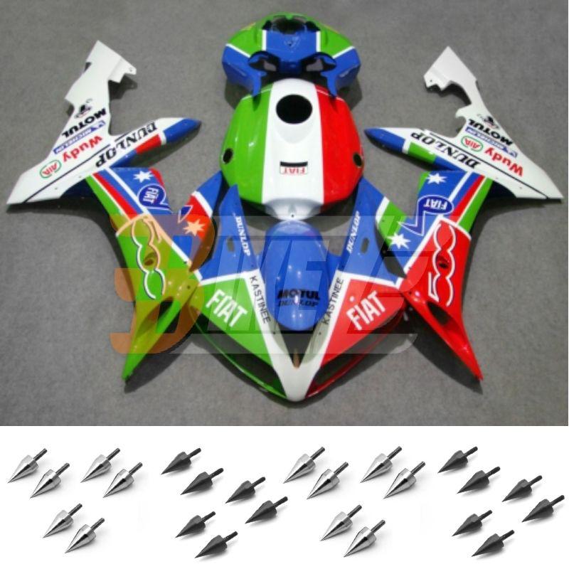 Free bolt kit! injection fairing kit for yamaha yzf 1000 r1 2004 2005 2006 ap