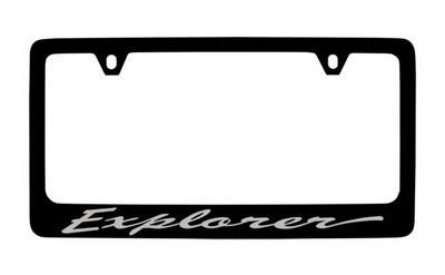 Ford genuine license frame factory custom accessory for explorer style 4