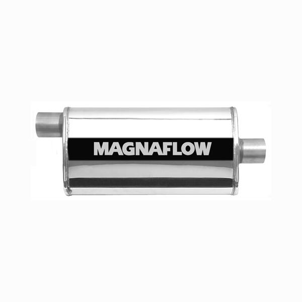 Magnaflow muffler 4" x 9" oval 18"body 2.25" o/c 14355