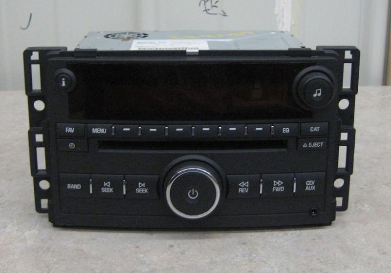 Saturn ion sedan 2006-2007 radio cd player 15790419 cat 