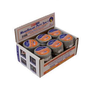 Eternabond putty tape, microsealant, 2" x 48" rv-pt-2-4-12bxpop