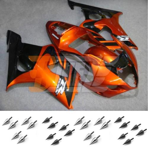 Bolt kit & injection fairing kit bodywork for suzuki gsx r 1000 k3 2003 2004 ae