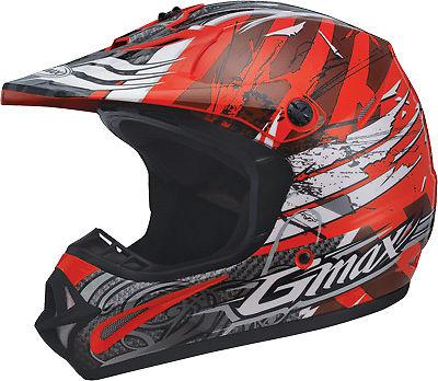 Gmax gm46x-1 shredder helmet ktm orange/white 2x g3461258 tc-6