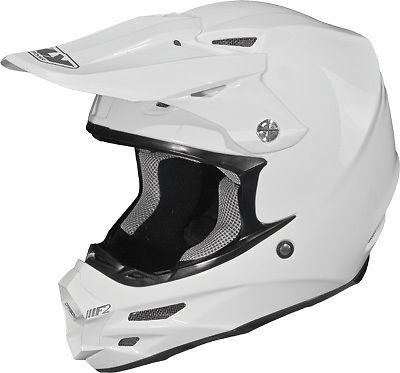 Fly f2 carbon solid helmet white l 73-4009l