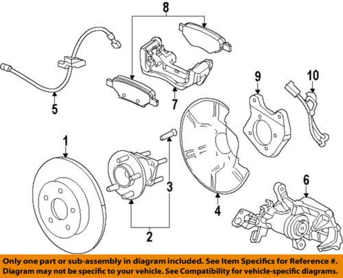 Chevrolet gm oem 13300868 brake pad or shoe, rear/disc brake pad