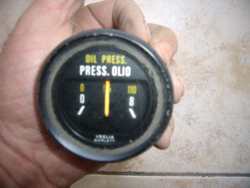 Veglia oil pressure. gauge  