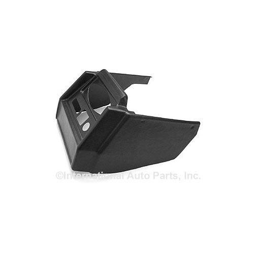 53257000 upper console cover, black for fiat 124 spider