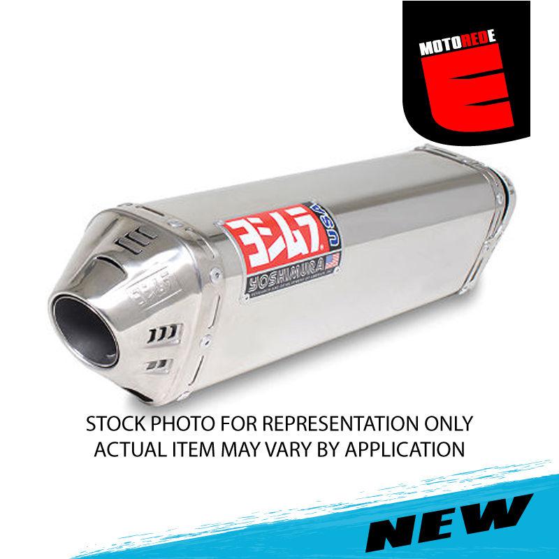 Yoshimura trc slip on single stainless  muffler stainless  2011 suzuki gsx r1000