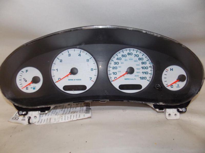 98-04 dodge intrepid 94k instrument cluster speedometer 2001 2002 2003 2004 7012