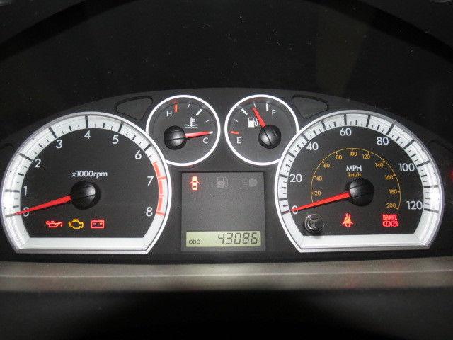 2008 chevy aveo 43086 miles speedometer instrument cluster gauges 2413209