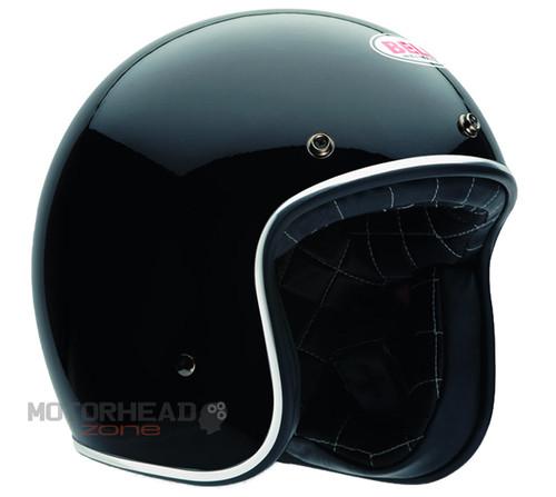 Motorcycle helmet bell custom 500 black xlarge motorcycle helmet open face