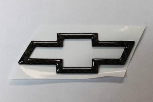 93-02 camaro black carbon fiber rear bowtie emblem new