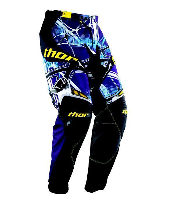 Thor 2013 core scorpio blue mx motorcross atv pants 36 new