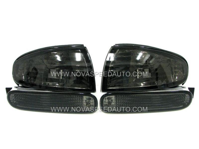 93-96~nissan~s14~silvia~240sx~zenki~signal~corner~bumper~light~smoke~