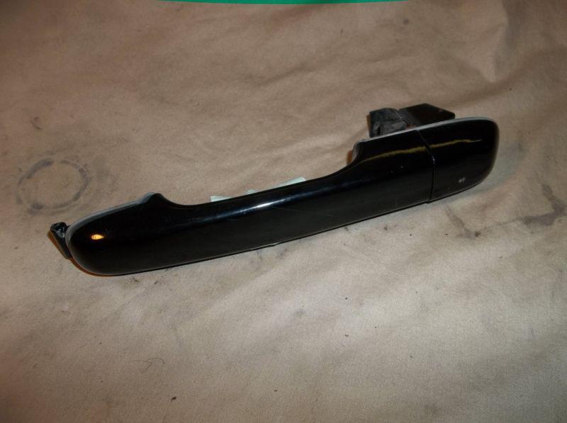 98-00 volvo s70, v70 passenger, right rear, rh door outer, exterior black handle