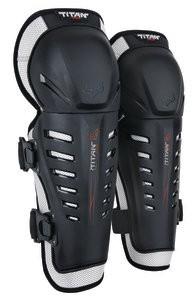 Fox racing titan race 2014 youth knee/shin guards black