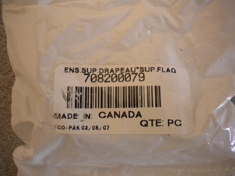 Nos can am brp flag support kit renegade atv 2010 800r efi 708200079