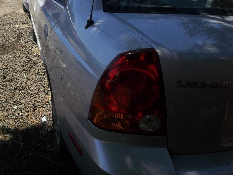 Left taillight for 03 04 05 hyundai accent ~   sdn 4 dr 4743729