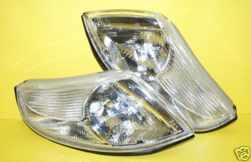 Saab 9-5 corner lights pair! new! clear 1997-2001