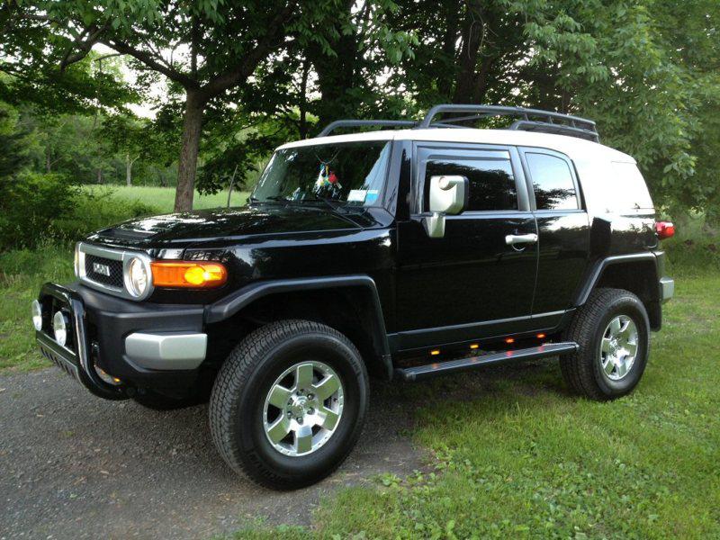 Toyota fj cruiser mild body chop no-weld mud flap covers stainless free shipping