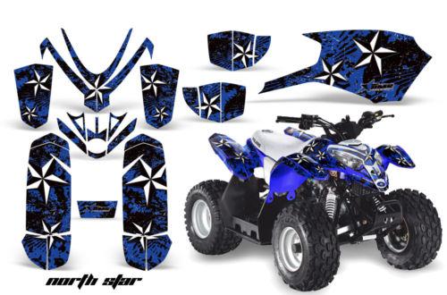 Amr atv graphic decals kit polaris predator / outlaw 50