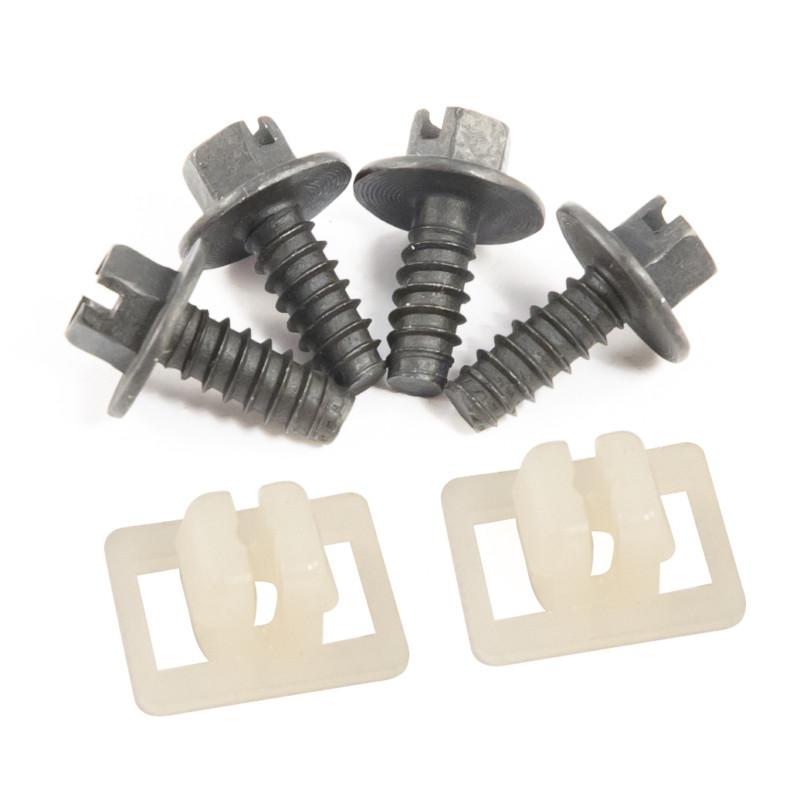 79-04 mustang oem license plate screws hardware kit