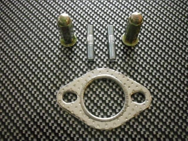 Scooter 125cc 150cc gy6 oem cylinder head 6mm exhaust studs nuts and ncy gasket