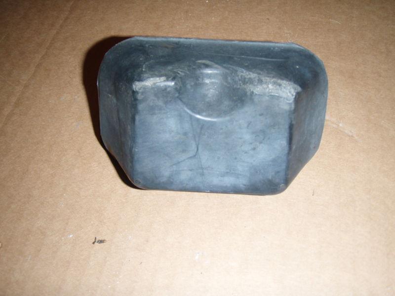  early 1970-76, rubber bumper, volvo penta transom shield