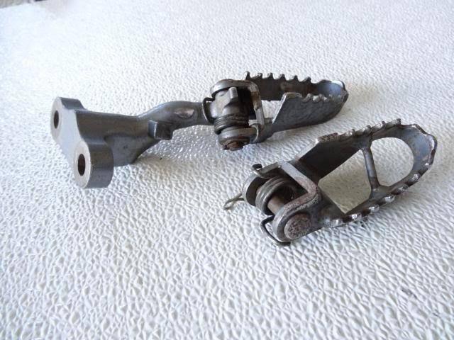 1996-1999 honda xr 250 xr250 250r xr250r foot pegs footpegs stand