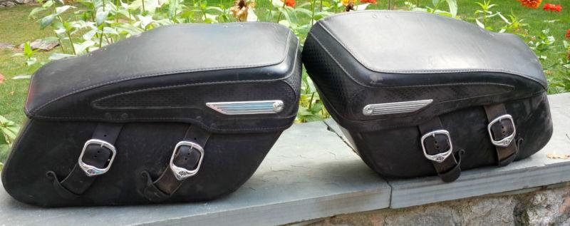 2000 harley-davidson road king classic luggage / saddle bags