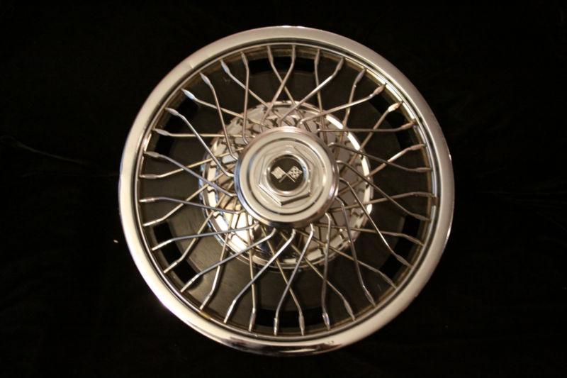 Chevy impala 16" wire spoke wheel cover hubcap