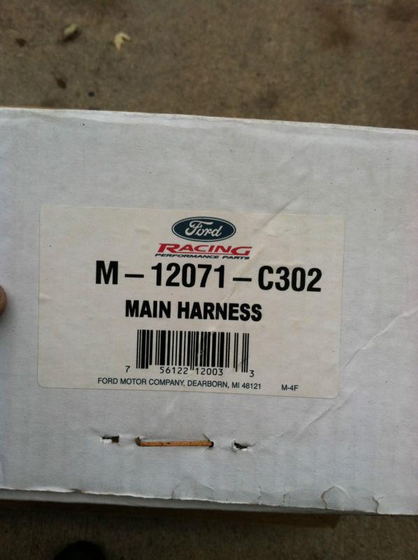 Ford racing efi wiring harness- brand new- m12071-c302