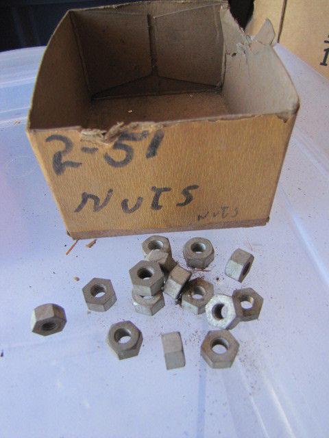 Nos bsa nuts p/n 2-51 triumph other british motorcycle