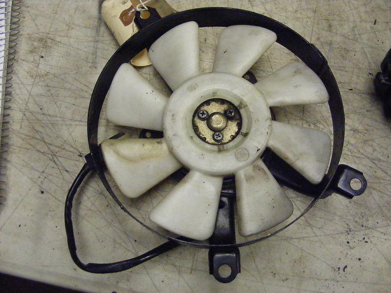 93 02 kawasaki zx6e zx600e radiator fan motor