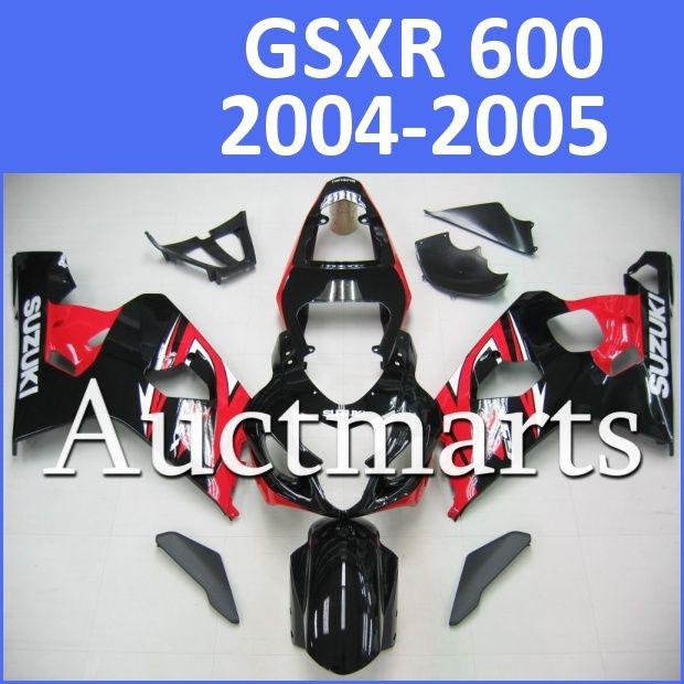 Fit suzuki 04 05 gsxr 750 gsxr 600 2004 2005 gsx-r fairing k4 bodywork d11 h35