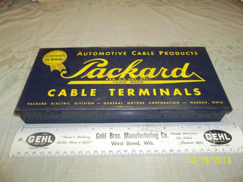 1920`s packard cable terminals electrical gm general motors display rat rod hot