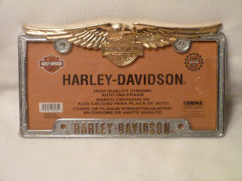 Harley davidson license plate holder brand new!