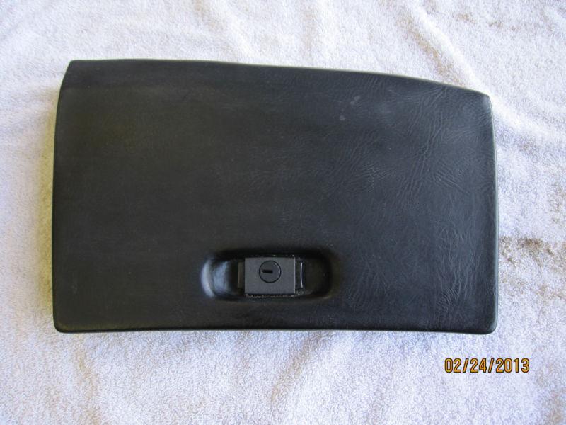 Corvette convertible glove box door black 90-91-92-93