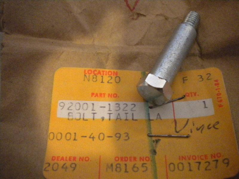 Nos kawasaki oem tail lamp fitting bolt 80-83 kz250 81-82 kz305 92001-1322