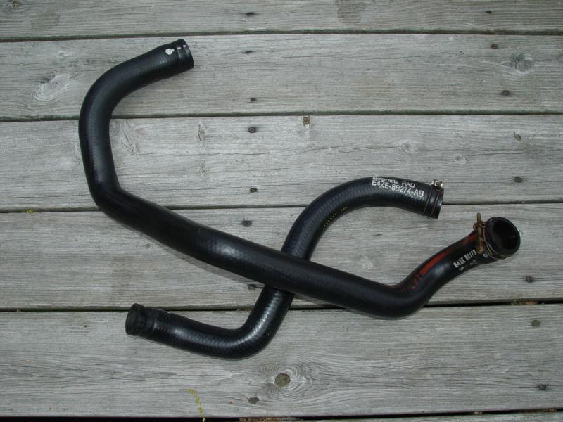 1986 mustang svo used oem upper/lower radiator hoses,# matching for restoration