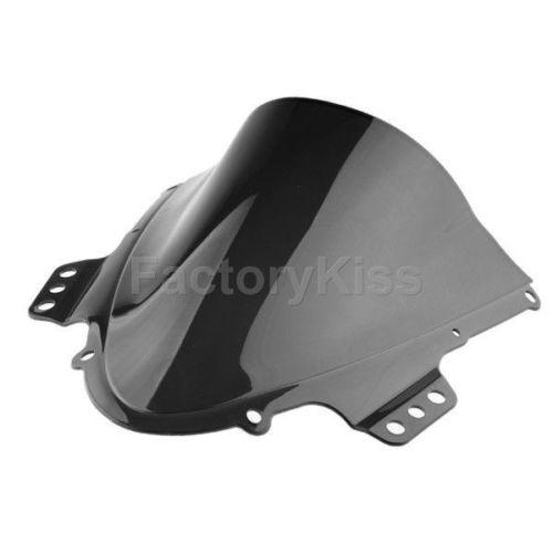 New racing windshield windscreen for suzuki gsxr 1000 k5 05-06 black #093