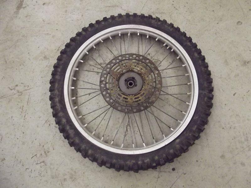 Suzuki rm250 rm 250 front wheel rim rotor 1992 1993 1994 1995 