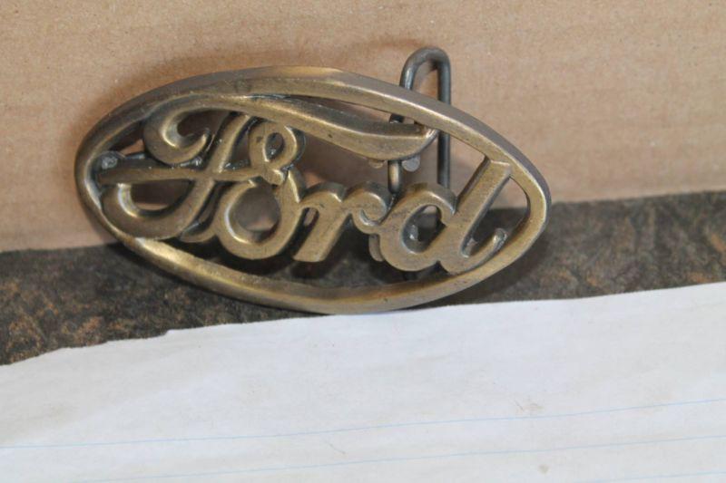 Vintage ford belt buckle ford motor company mustang f150 f250 f350 superduty