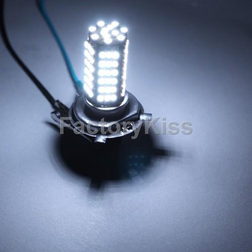 Fk auto 2x car bulbs h4 102-led smd xenon-white fog light 12v #355