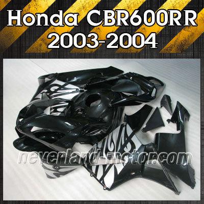 Fairing kit for 03-04 honda cbr 600rr f5 2003-2004 cbr600rr injection abs #black