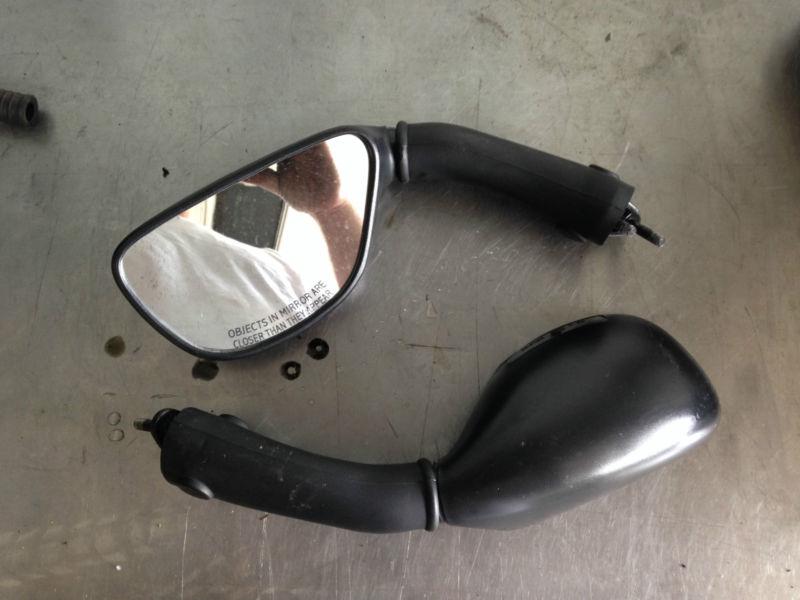 2003-up buell firebolt - mirrors - pair mirror - clean - used