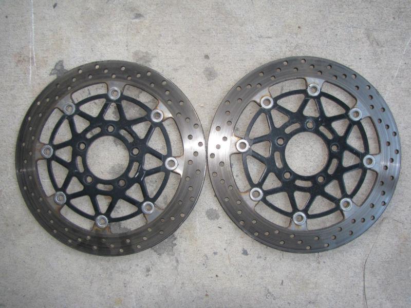 Suzuki sv1000s sv1000 sv 1000 front brake rotors disc