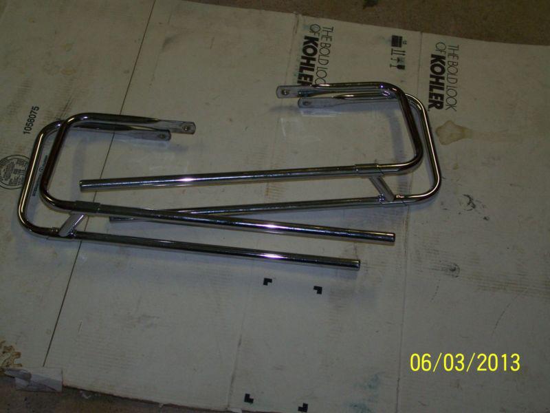 Saddle bag rails ext. condition harley touring 2013 and hardware